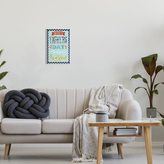 Stupell Industries You're Awesome Father's Day Phrase Wall Plaque Art